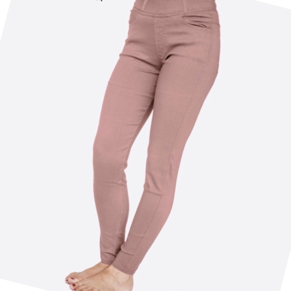 Comfort control Mauve Stretch Skinny Pants